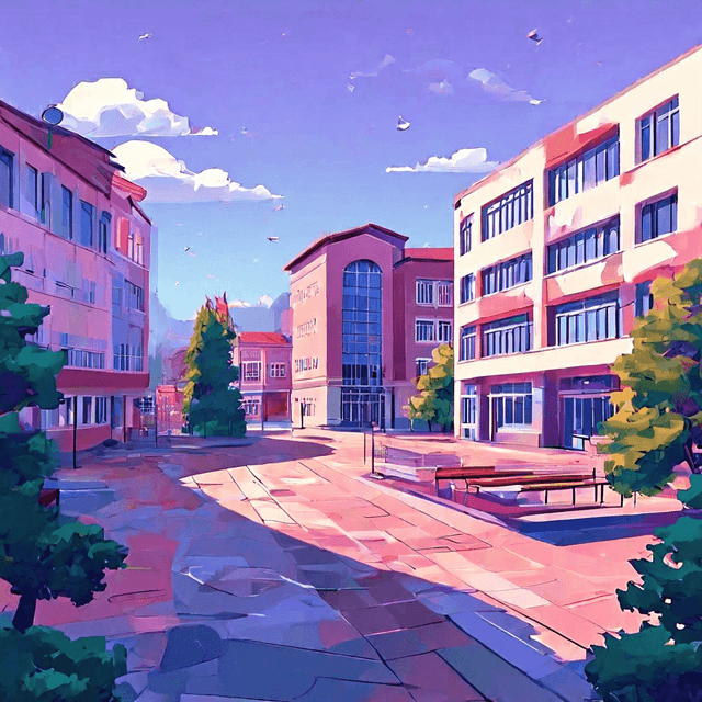 Zdjęcie szkoły II Liceum Ogólnokształcące Im. Adama Mickiewicza W Skarżysku-Kamiennej