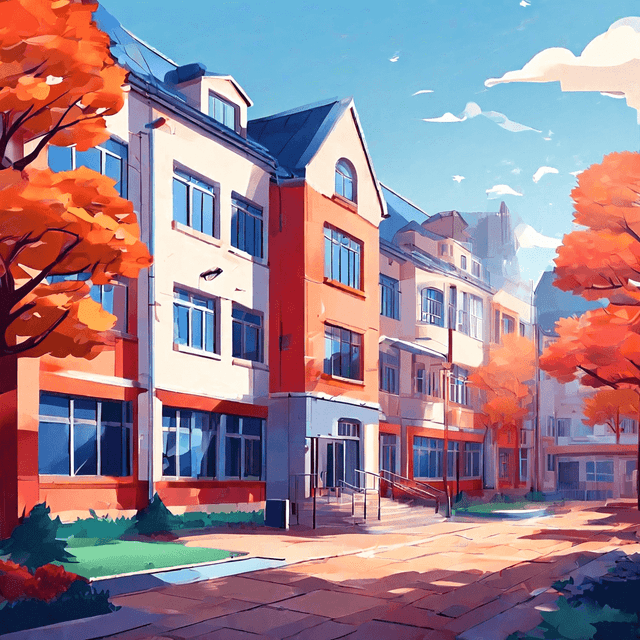 Zdjęcie szkoły Technikum Im. Powstańców Wielkopolskich 1918-1919 W Krzyzu Wlkp.