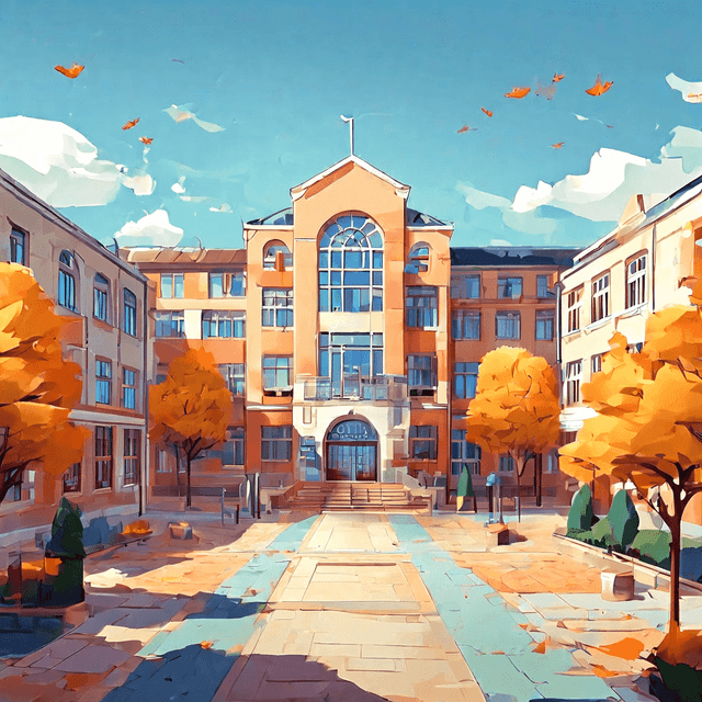 Zdjęcie szkoły II Liceum Ogólnokształcące Z Dodatkową Nauką Języka Białoruskiego W Hajnówce